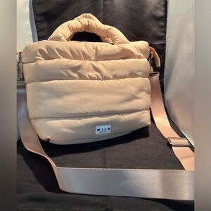 Wilo The Label Mini Women's Cream Puffer Shoulder Bag